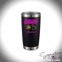 Personalisierte Lehre Zukunft Wissenschaftler 20 Oz Isoliert Edelstahl Tumbler, 9 Tumbler Farben Zur Auswahl von WillowWaresCo