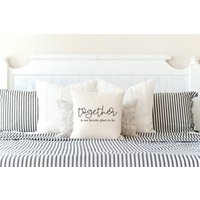 Zusammen Ist Unser Lieblingsplatz Kissen, Schlafzimmer Zimmer Dekor, Paar Kissen, Kissen Für Bett, Geschenk Mama von WillowandRoseDesignC