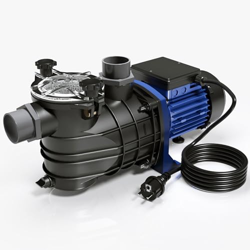 Pool Pumpe 17700 l/h 1100 W Schwimmbadpumpe Filterpumpe Umwälzpumpe Pool von Wiltec