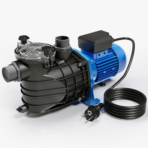 Pool Pumpe 26400 l/h 2200 W Schwimmbadpumpe Filterpumpe Umwälzpumpe Pool von Wiltec