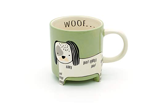 Winkee - Cute Animal Kaffeetassen | Die süße Kaffee-Tasse & Tee-Becher in groß | XXL Tasse ca. 450 ml | Cute Coffee Mug | Geschenk für Geburtstag, Einschulung, Weihnachten, Valentinstag von Winkee