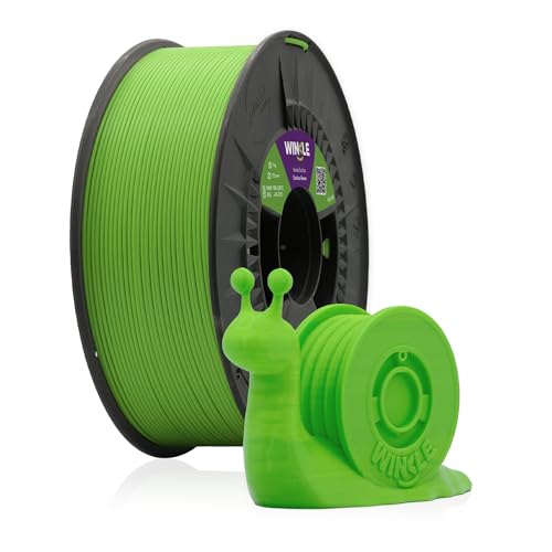 Winkle Ecotisa PLA HD-Filament, Grün, 1,75 mm, Filamentdruck, 3D-Drucker, 3D-Filament, Grün, 300 g von Winkle