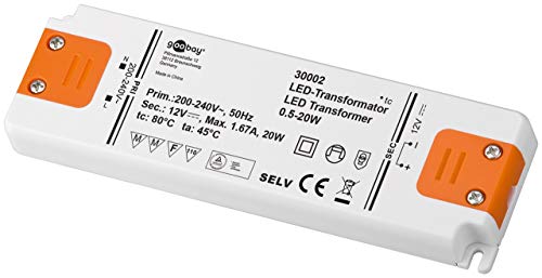 3er Set WireThinX LED-Trafo 12 V/20 W 12 V DC für LEDs bis 20 W Gesamtlast von WireThinx