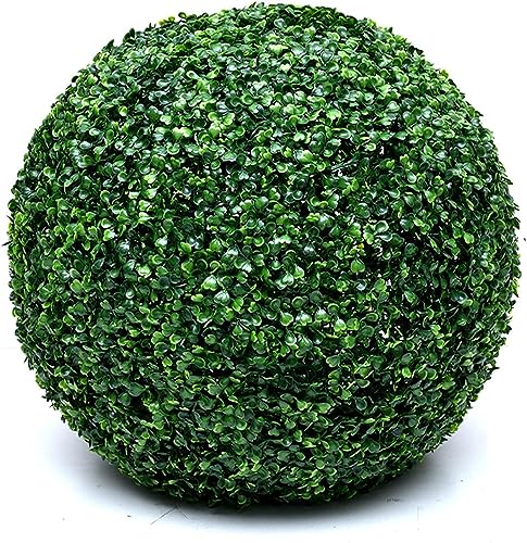 WlP Künstliche Mini-Kunstgras-Pflanzenkugel Buchsbaumkugel Künstliche Topiary-Kugel for Den Innen- Und Außenbereich, UV-beständig Dekorative Grünkugel Garten-Hochzeitsdekoration (Size : 55cm) von WlP