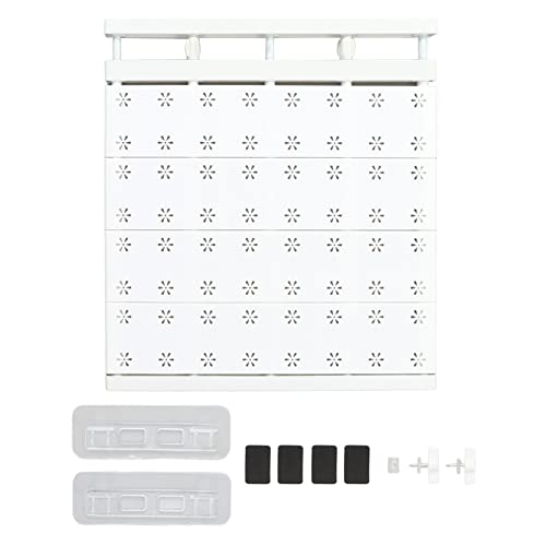 Wnvivi Erweiterbares Schrank-Spannregal, Teleskop-Garderoben-Organizer, Trennregal, Geschichtete Trennwand für Schrank, 42 ​​cm Breite(48–80 cm) von Wnvivi