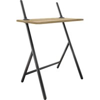 Wohnglücklich by Infantil Schreibtisch "Palermo", höhenverstellbarer Klapptisch, Massivholz Arbeitsplattenhöhe 65-125 cm von Wohn[glück]lich By Infantil