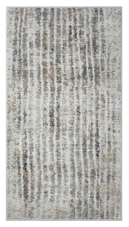 Teppich MY-RUG Aria, Kurzflor-Teppich 150x80cm, Wohnando, rechteckig, Höhe: 10 mm, weich, gemütlich, mit schönem Muster, flachgewebt von Wohnando