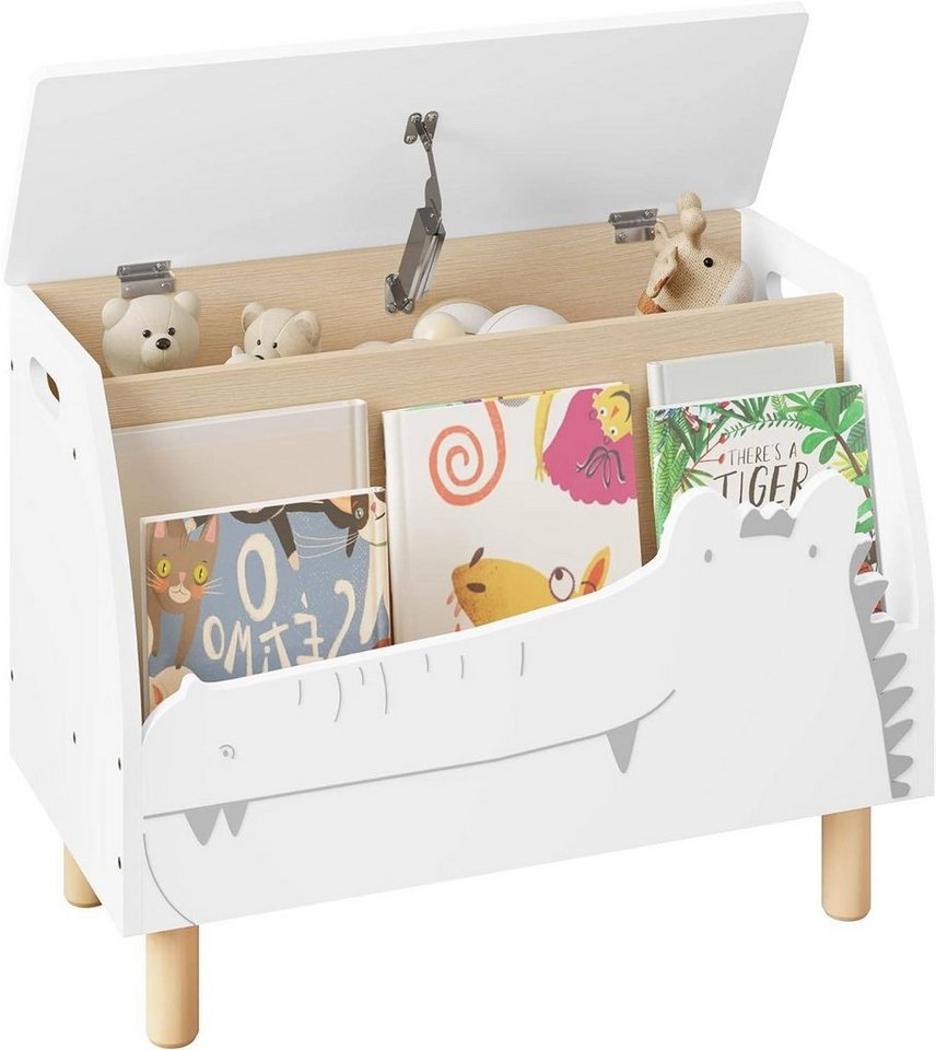 Woltu Sitzbank (1-St), für Kinder Spielzeugkiste mit Stauraum von Woltu