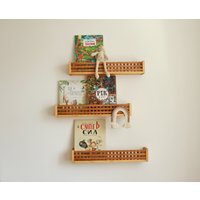 Set Bücherregale, Wandhalterung Bücherregal, Zeitungsständer Für Die Wand von WoodDecorPW