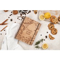 Personalisierte Rezepte Buch A6/A5/A4 Muttertag Geschenk Für Ihre Familie Holz Custom Chef Kochbuch Frau Geburtstagsgeschenk Mama von WoodTodayEU