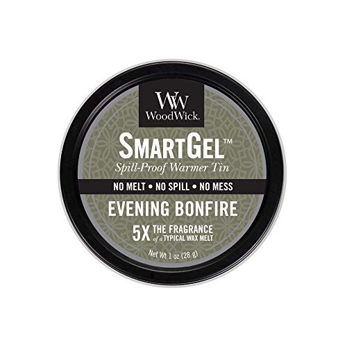 WoodWick SmartGel Duft in der Dose (auslaufsicher, flammenlos), Evening Bonfire von WoodWick