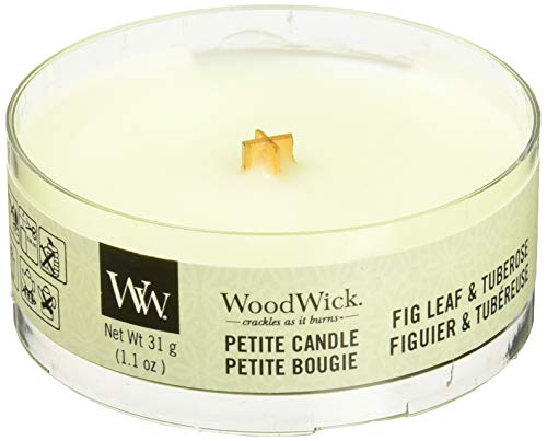 Woodwick Kerze, Feigenblatt und Tuberose, 31 g von WoodWick