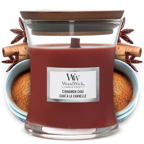 Woodwick Knisterkerze ´Cinnamon Chai´ Größe CCH Mini von WoodWick