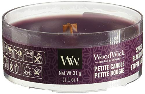 Woodwick Spiced Blackberry Petite Kerze von WoodWick