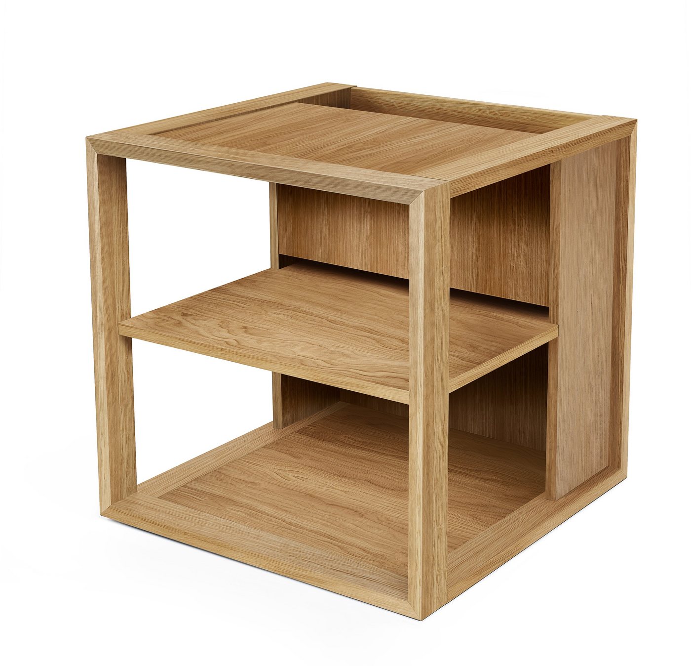 Woodman Couchtisch Cube, Holzfurnier aus Eiche von Woodman