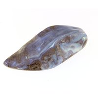 Queensland Boulderopal-Sammlerstein Mit Schimmerdem Blau Und Weiß, Geschenk Für Steinsammler, Naturstein Wohndekoration, Rohedelstein von WorldofOpalsDE