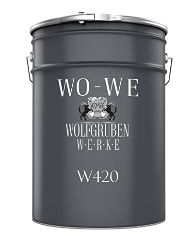 Holzfarbe Holzlack Holzanstrich Holzbeschichtung - Moosgrün änhl. RAL 6005 - 10L von WO-WE