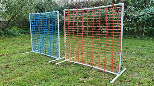 Wuzzmann 2er Set HOOPERS Agility Zaun/FCI-KONFORM/blau/orange/Gate/Gatter/Trennzaun, PVC, NADAC Hoopers von Wuzzmann