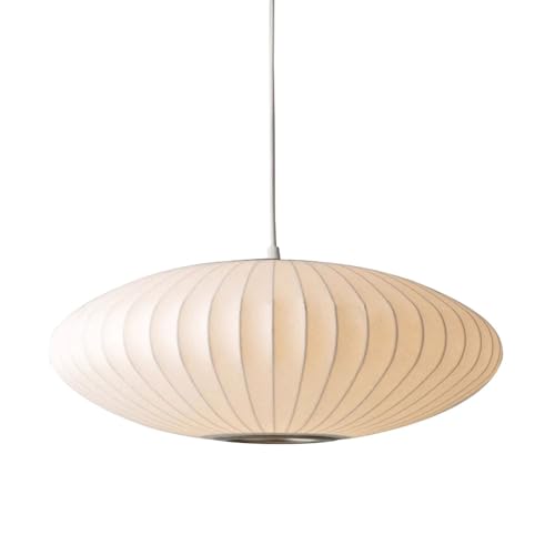 Wylolik Japanische einfache Pendelleuchte, weiße Kunstseide, Kronleuchter, Stofflaterne, Hängelampe, verstellbare Aufhängung, Beleuchtung mit Hängedraht, klassische Innendekoration, Heimdekoration Wylolik Japanische einfache Pendelleuchte, weiße Kunstseide, Kronleuchter, Stofflaterne, Hängelampe, verstellbare Aufhängung, Beleuchtung mit Hängedraht, klassische Innendekoration, Heimdekoration von Wylolik
