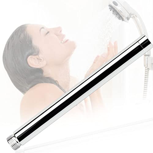 XAVSWRDE Duschkopf Verlängerungsarm 22.5cm Duschkopfverlängerung G1/2 Gewinde Rund Dusch Verlängerungsrohr Edelstahl Duschverlängerungsrohr Shower Extension Tube für Duschkopf Handbrause von XAVSWRDE