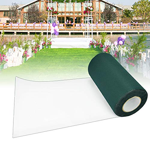 XAVSWRDE Kunstrasen Klebeband Künstliches Grasband 15cm*5m Kunstrasenband Selbstklebend Rasenteppich zur Befestigung von Kunstrasen für den Außenbereich, Garten, Rasen, Teppich (grün) von XAVSWRDE