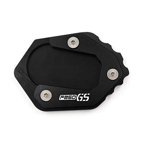 SeitenstäNder Verbreiterung Fit -Verwendung for BMW F 850 GS F850GS F750GS F850 GS F 750 GS 2018-2022 Motorrad CNC Kickstand -Fuß -Seitenständer Vergrößerungsverlängerungsplattenpolster Motorrad Seite von XBHGSY