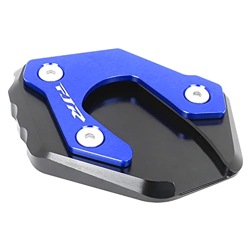 SeitenstäNder Verbreiterung Fit -Verwendung for Yamaha FJR1300 2001-2019 FJR 1300 Seitenständer vergrößern Kickstand Sidestand Extension Pad Support Plate Motorrad -Zubehör Motorrad SeitenstäNder Unte von XBHGSY