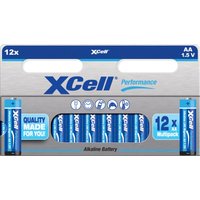 XCell Performance 1,5V LR6 AA Batterie AlMn 12er Blister von XCell