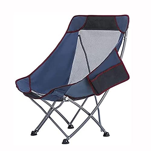XETDN Klappsitz mit tragbarem, kompaktem Stuhl für den Außenbereich, Leichter Klappstuhl für Camping, atmungsaktiv, abnehmbar, niedriges Profil, Sportveranstaltung von XETDN