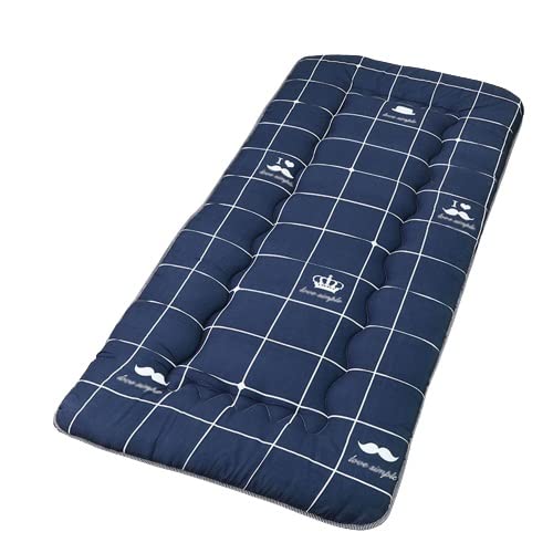 Japanische Futon-Matratze 3 cm Futon Tatami-Matte Schlafmatratze Meditaion Pad Faltbare Schlafmatratze Kissen for Zimmer, Hotel, Schlafsaal, Krankenhaus, Reise, Gästebett ( Color : A , Size : Twin(90x von XHHBS