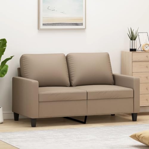 2-Sitzer-Sofa, Platzsparende schlafcouch, Gästesofa sofa set, Günstig gästesofa sofas, Wohnzimmer sofa bodensofa, Geeignet für Apartments Study Attics Bedrooms Cappuccino-Braun 120 cm Kunstleder 2-Sitzer-Sofa, Platzsparende schlafcouch, Gästesofa sofa set, Günstig gästesofa sofas, Wohnzimmer sofa bodensofa, Geeignet für Apartments Study Attics Bedrooms Cappuccino-Braun 120 cm Kunstleder von XINCXIN