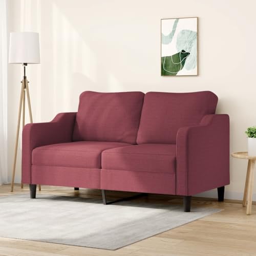 XINCXIN 2-Sitzer-Sofa, Günstig gästesofa Sofas, Gästesofa, Platzsparende schlafcouch, Wohnzimmer Sofa bodensofa, Geeignet für Living Rooms 0ffice Bedrooms Attics Weinrot 140 cm Stoff XINCXIN 2-Sitzer-Sofa, Günstig gästesofa Sofas, Gästesofa, Platzsparende schlafcouch, Wohnzimmer Sofa bodensofa, Geeignet für Living Rooms 0ffice Bedrooms Attics Weinrot 140 cm Stoff von XINCXIN