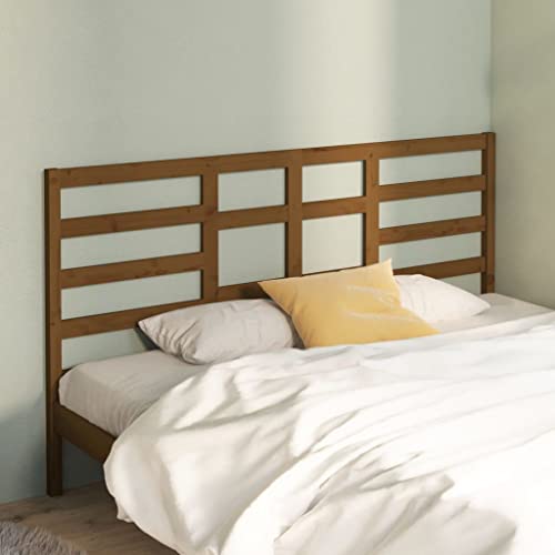 XINCXIN Bett-Kopfteil, wandkissen wandpolster schlafzimmermöbel modern wandpolster Bett headboard for Bed Honigbraun 206x4x104 cm Massivholz Kiefer XINCXIN Bett-Kopfteil, wandkissen wandpolster schlafzimmermöbel modern wandpolster Bett headboard for Bed Honigbraun 206x4x104 cm Massivholz Kiefer von XINCXIN