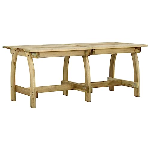 XINCXIN Gartentisch, gartenmöbel Dining Table Tisch Balkon gartentisch terrassentisch Outdoor Tisch Geeignet für Indoor Outdoor Lounge Garden 220x74x75 cm Kiefernholz Imprägniert XINCXIN Gartentisch, gartenmöbel Dining Table Tisch Balkon gartentisch terrassentisch Outdoor Tisch Geeignet für Indoor Outdoor Lounge Garden 220x74x75 cm Kiefernholz Imprägniert von XINCXIN