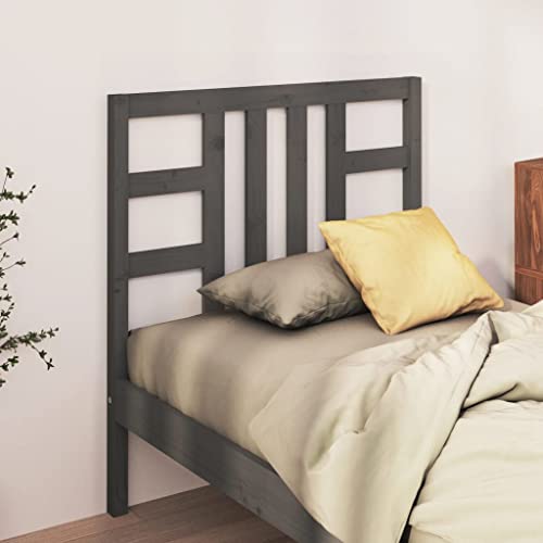 XINCXIN Kopfteil, Bett kopfteil schlafzimmermöbel modern wandpolster Bett wandkissen wandpolster Grau 96x4x100 cm Massivholz Kiefer XINCXIN Kopfteil, Bett kopfteil schlafzimmermöbel modern wandpolster Bett wandkissen wandpolster Grau 96x4x100 cm Massivholz Kiefer von XINCXIN