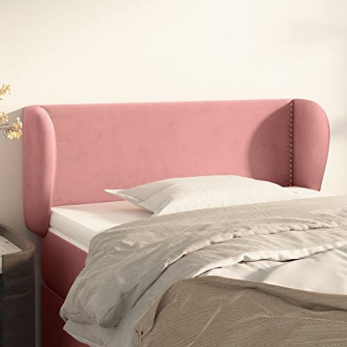 XINCXIN Kopfteil, Bett kopfteil wandpolster Bett headboard for Bed wandkissen wandpolster mit Ohren Rosa 103x23x78/88 cm Samt XINCXIN Kopfteil, Bett kopfteil wandpolster Bett headboard for Bed wandkissen wandpolster mit Ohren Rosa 103x23x78/88 cm Samt von XINCXIN