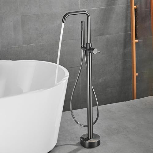 XJTNLB Badewannenarmatur Armatur für Freistehende Badewanne Einhebelmischer Dusche Mischbatterie Armatur Dusche Set 360° Schwenkbar,Pessimistisch,B XJTNLB Badewannenarmatur Armatur für Freistehende Badewanne Einhebelmischer Dusche Mischbatterie Armatur Dusche Set 360° Schwenkbar,Pessimistisch,B von XJTNLB