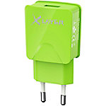 XLAYER 214111 USB-Netzteil Grün von XLayer