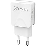 XLAYER 214112 USB-Netzteil Weiß von XLayer