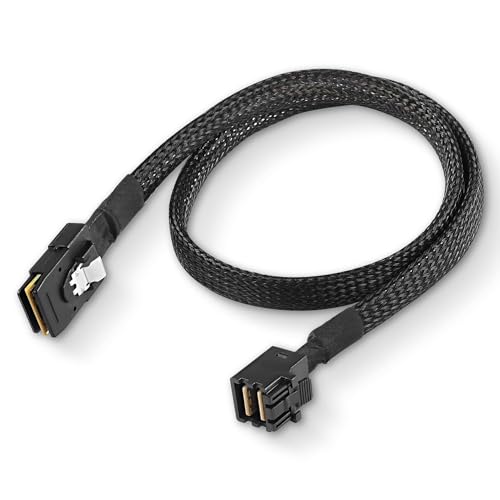 XMSJSIY Internes Mini SAS HD Kabel SFF-8087 36Pin auf HD SFF-8643 Daten Server Festplatte Kabel 12Gbps für Computer Server-0.5m von XMSJSIY