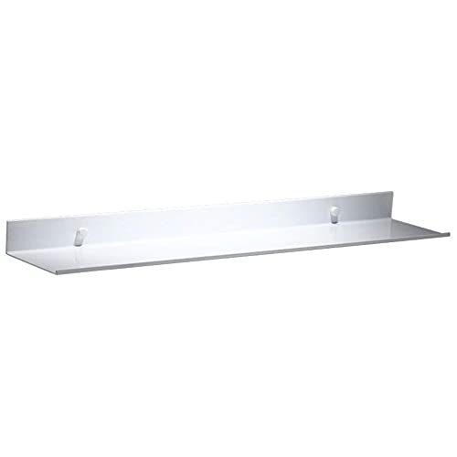 XUENNUI Schwebendes Badezimmer-Wandregal, weiß, for Küche, Wohnzimmer, Flur, 50 cm(Size:50 cm) von XUENNUI