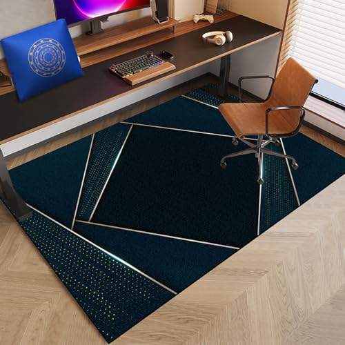 180 x 200 cm Gaming Teppich Stuhlunterlage| Bodenschutzmatten für Bürostühle| Unterlage Schreibtischstuhl| Bürostuhl Matte für Stühle| Schutzmatte für Teppichböden| Parkett| Hartböden| Fliesen von XentFngxCCtasy