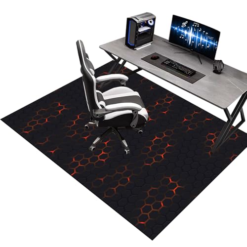 180x250cm Bodenschutzmatte Bürostuhl für Hartböden,Gaming Teppich Stuhlunterlage,Bodenmatte für Rollstühle,Gaming Stuhlmatten,Unterlage Schreibtischstuhl,Schwarz Mehrzweck-Stuhlteppich 180x250cm Bodenschutzmatte Bürostuhl für Hartböden,Gaming Teppich Stuhlunterlage,Bodenmatte für Rollstühle,Gaming Stuhlmatten,Unterlage Schreibtischstuhl,Schwarz Mehrzweck-Stuhlteppich von Xiao Ren