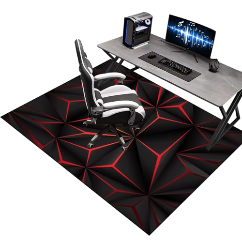 Bodenschutzmatte Bürostuhl Unterlage Schreibstuhlunterlage, 60 x 120 cm Gaming Stuhl Unterlage, Gaming Stuhlmatte für Hartholzboden, Gaming Teppich Unterlage-Kratzfest für Parkett und Hartböden Bodenschutzmatte Bürostuhl Unterlage Schreibstuhlunterlage, 60 x 120 cm Gaming Stuhl Unterlage, Gaming Stuhlmatte für Hartholzboden, Gaming Teppich Unterlage-Kratzfest für Parkett und Hartböden von Xiao Ren