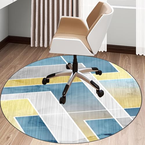 Bodenschutzmatte Bürostuhl Unterlage rutschfest Rund Bodenmatte, Gaming Stuhlmatten für Hartböden und Teppich, Schreibtischstuhl Unterlage für Spielzimmer Schlafzimmer Wohnzimmer und Büro 180 cm Bodenschutzmatte Bürostuhl Unterlage rutschfest Rund Bodenmatte, Gaming Stuhlmatten für Hartböden und Teppich, Schreibtischstuhl Unterlage für Spielzimmer Schlafzimmer Wohnzimmer und Büro 180 cm von Xiao Ren