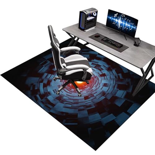 Bodenschutzmatte Bürostuhl für Hartböden, 120 x 130 cm Gaming Stuhlmatten für Teppichböden, Bodenmatte für Rollstühle, Unterlage Schreibtischstuhl für Laminat, Mehrzweck-Stuhlteppich für zu Hause Bodenschutzmatte Bürostuhl für Hartböden, 120 x 130 cm Gaming Stuhlmatten für Teppichböden, Bodenmatte für Rollstühle, Unterlage Schreibtischstuhl für Laminat, Mehrzweck-Stuhlteppich für zu Hause von Xiao Ren