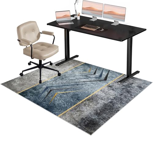 Xiao Ren Bodenschutzmatte Bürostuhl Teppich Unterlage, Bodenschutzmatte Gaming, Gaming Teppich Stuhlunterlage, Computerstuhl Teppiche, Bürostuhl Unterlage für Stühle Hohe Dichte Anti-Silp 160x210cm Xiao Ren Bodenschutzmatte Bürostuhl Teppich Unterlage, Bodenschutzmatte Gaming, Gaming Teppich Stuhlunterlage, Computerstuhl Teppiche, Bürostuhl Unterlage für Stühle Hohe Dichte Anti-Silp 160x210cm von Xiao Ren
