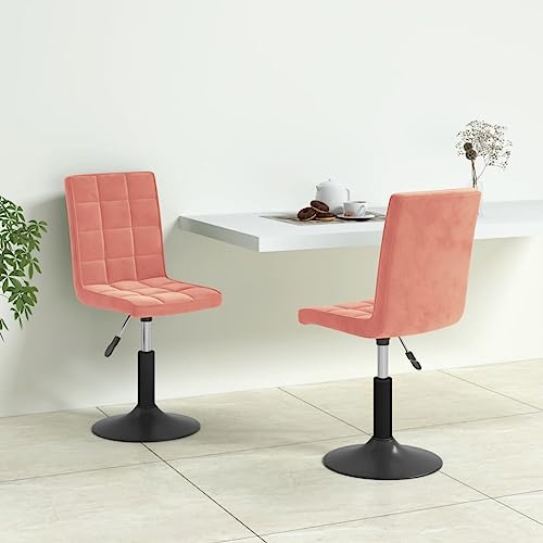 Xichuzi Esszimmerstühle 2 STK. Drehbar Rosa Samt, Essstuhl, Esstisch Stühle, Küchenstühle, Schlafzimmerstuhl, Dinning Chair, Konferenzzimmer Stühle - 335746 Xichuzi Esszimmerstühle 2 STK. Drehbar Rosa Samt, Essstuhl, Esstisch Stühle, Küchenstühle, Schlafzimmerstuhl, Dinning Chair, Konferenzzimmer Stühle - 335746 von Xichuzi