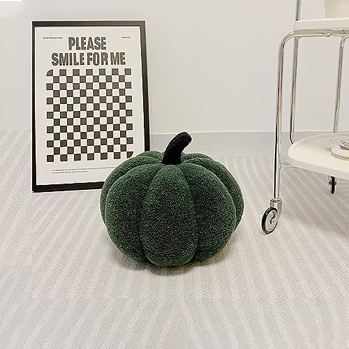 Pumpkin Pillow, Pumpkin Cushion Halloween Decorations, Pumpkin Plush Floor Cushion, Halloween Home Decoration, Pumpkin Throw Pillow for Home Bedroom Decoration, Retro Grün, 30cm von Xinwanhong