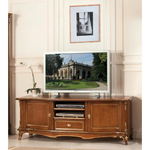 TV Sideboard RTV Wohnzimmer Design Regal Braun Holz Regale Lowboard Italien Neu TV Sideboard RTV Wohnzimmer Design Regal Braun Holz Regale Lowboard Italien Neu von Xl Moebel